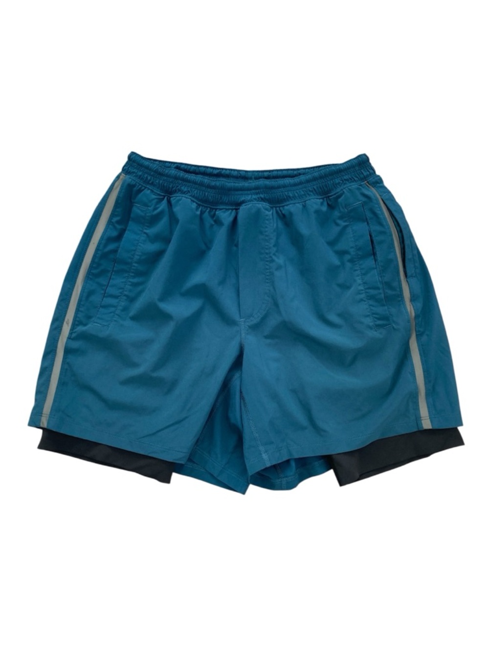 Lululemon Pace Breaker ShortsMens Blue 6” Lined Gym Workout Running Size Large